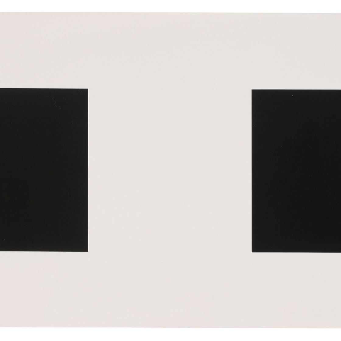 Ellsworth Kelly — Два черных и белых