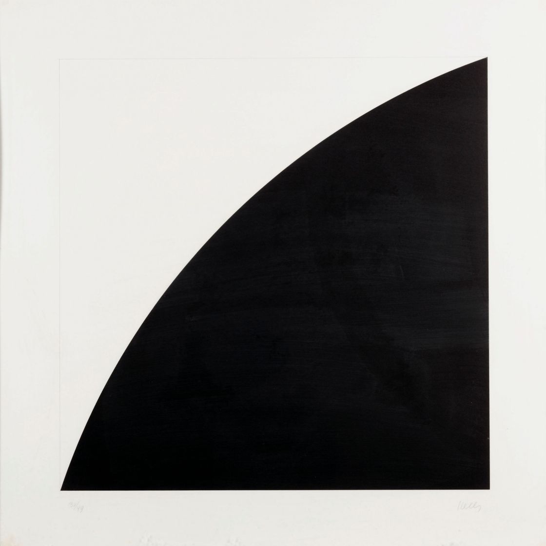 Ellsworth Kelly — (i) Белая кривая I (ii) Черная кривая I, изображение 2