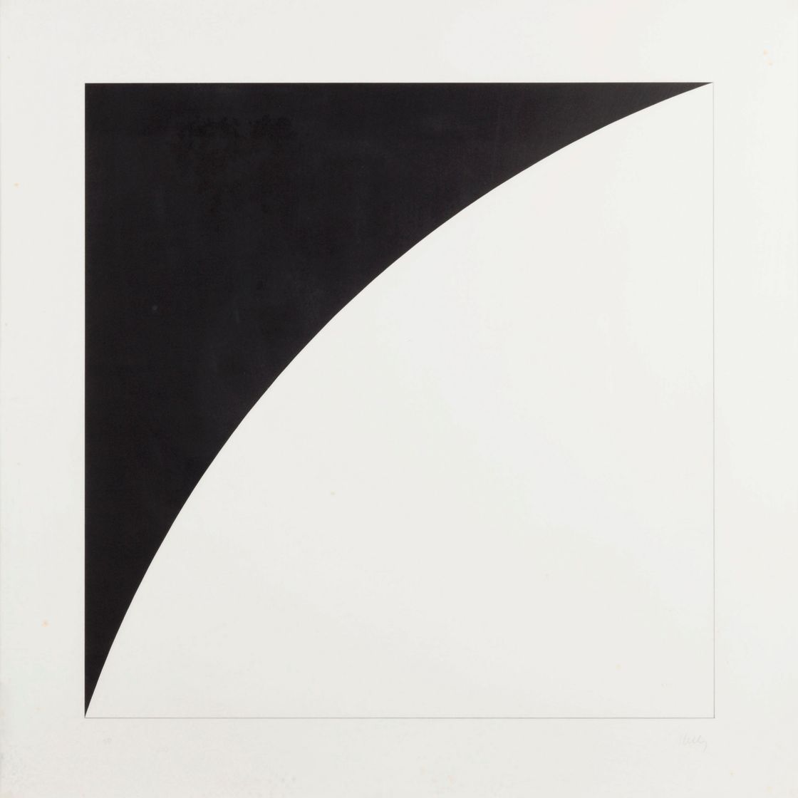 Ellsworth Kelly — (i) Белая кривая I (ii) Черная кривая I, изображение 3