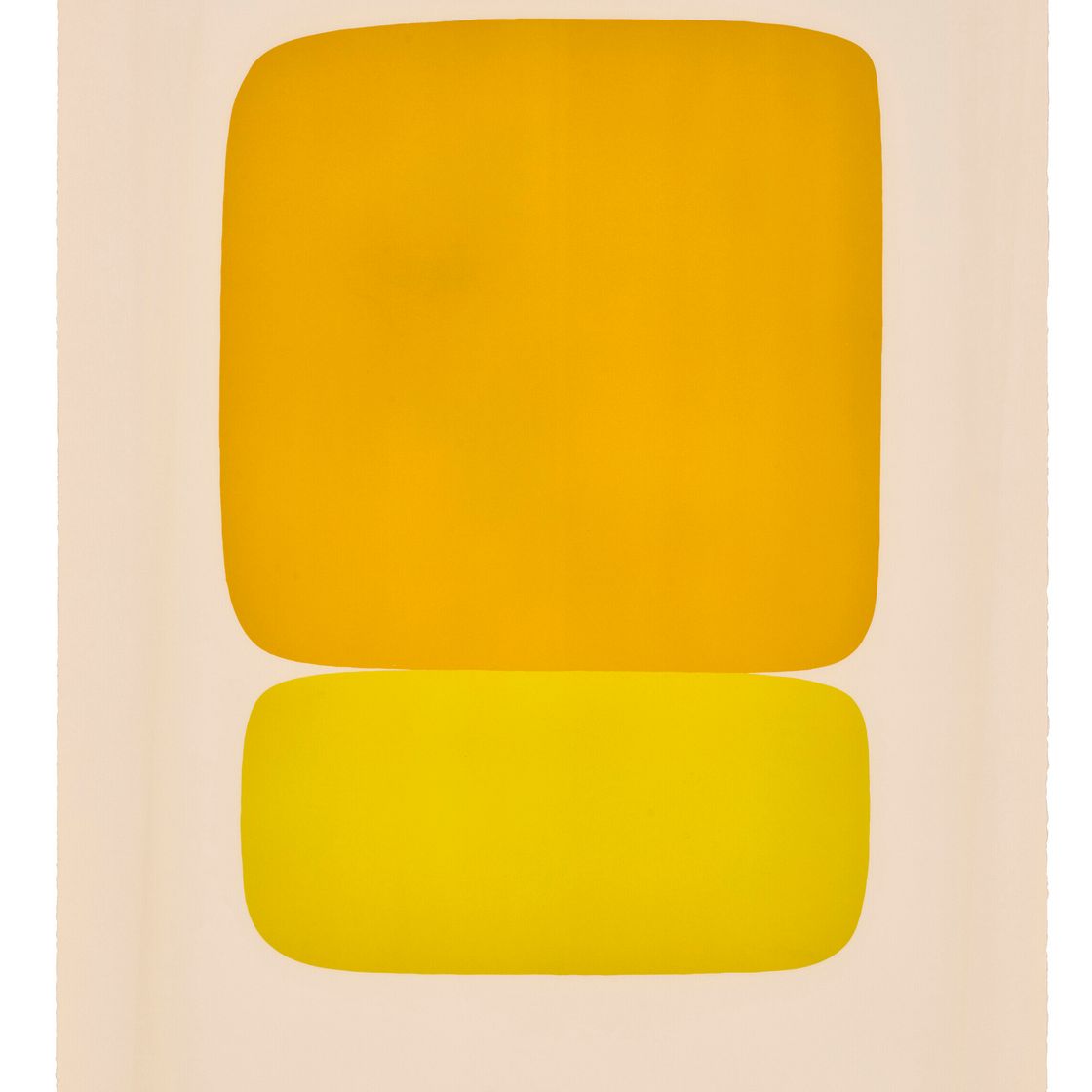 Ellsworth Kelly — Желтое поверх желтого, № 22 из сюиты из двадцати семи цветных литографий