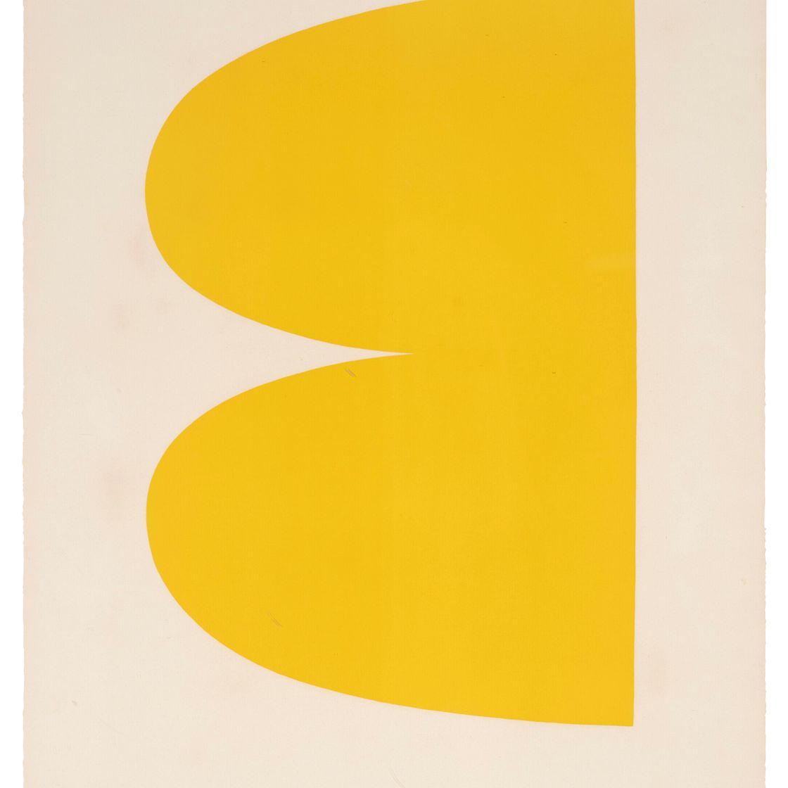 Ellsworth Kelly — Желтый (Jaune), из сюиты из двадцати семи цветных литографий