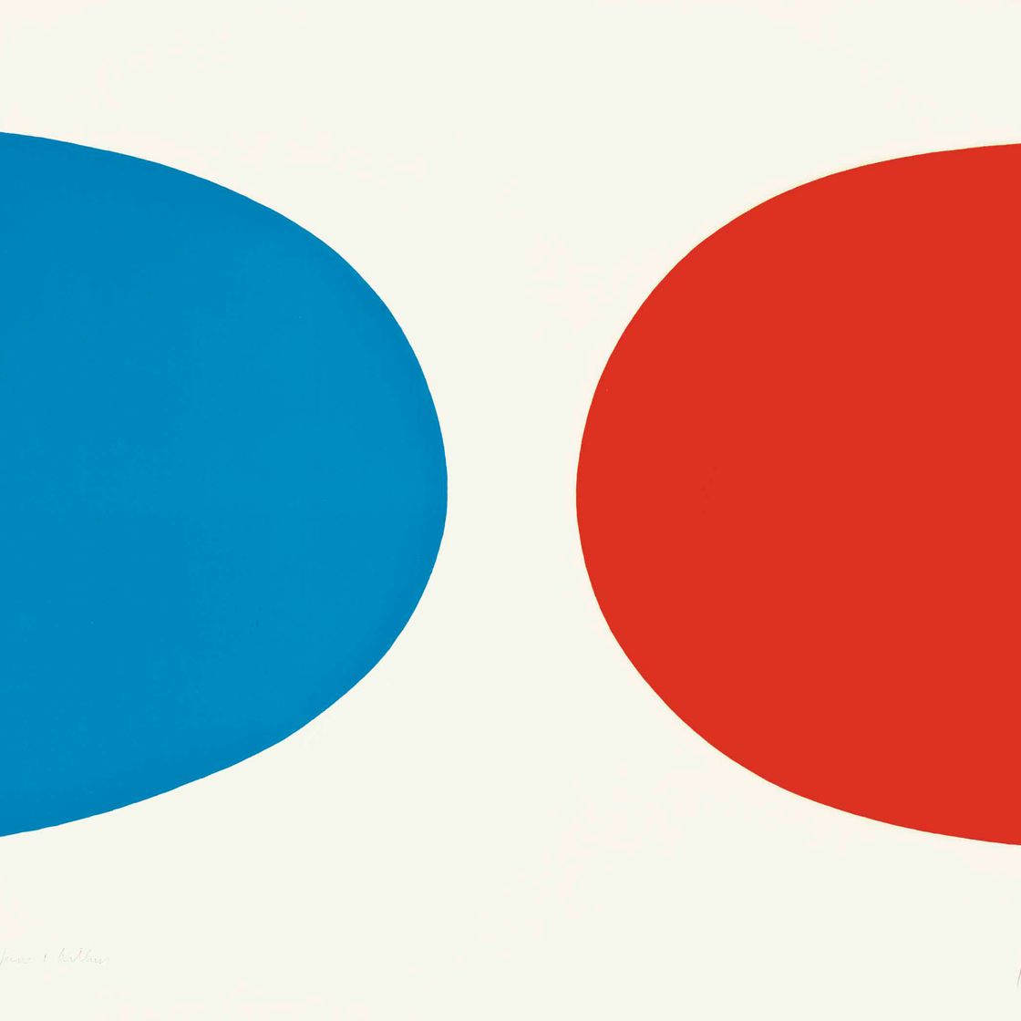 Ellsworth Kelly — Синий и оранжевый
