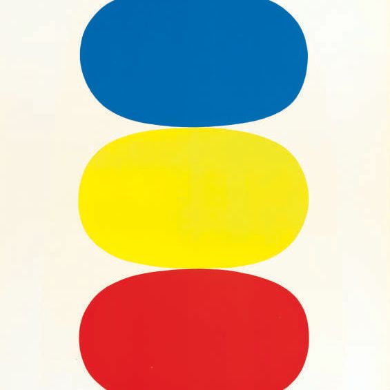 Ellsworth Kelly — Набор из двадцати семи цветных литографий : четыре листа (Axsom 4, 6, 8 и 17)