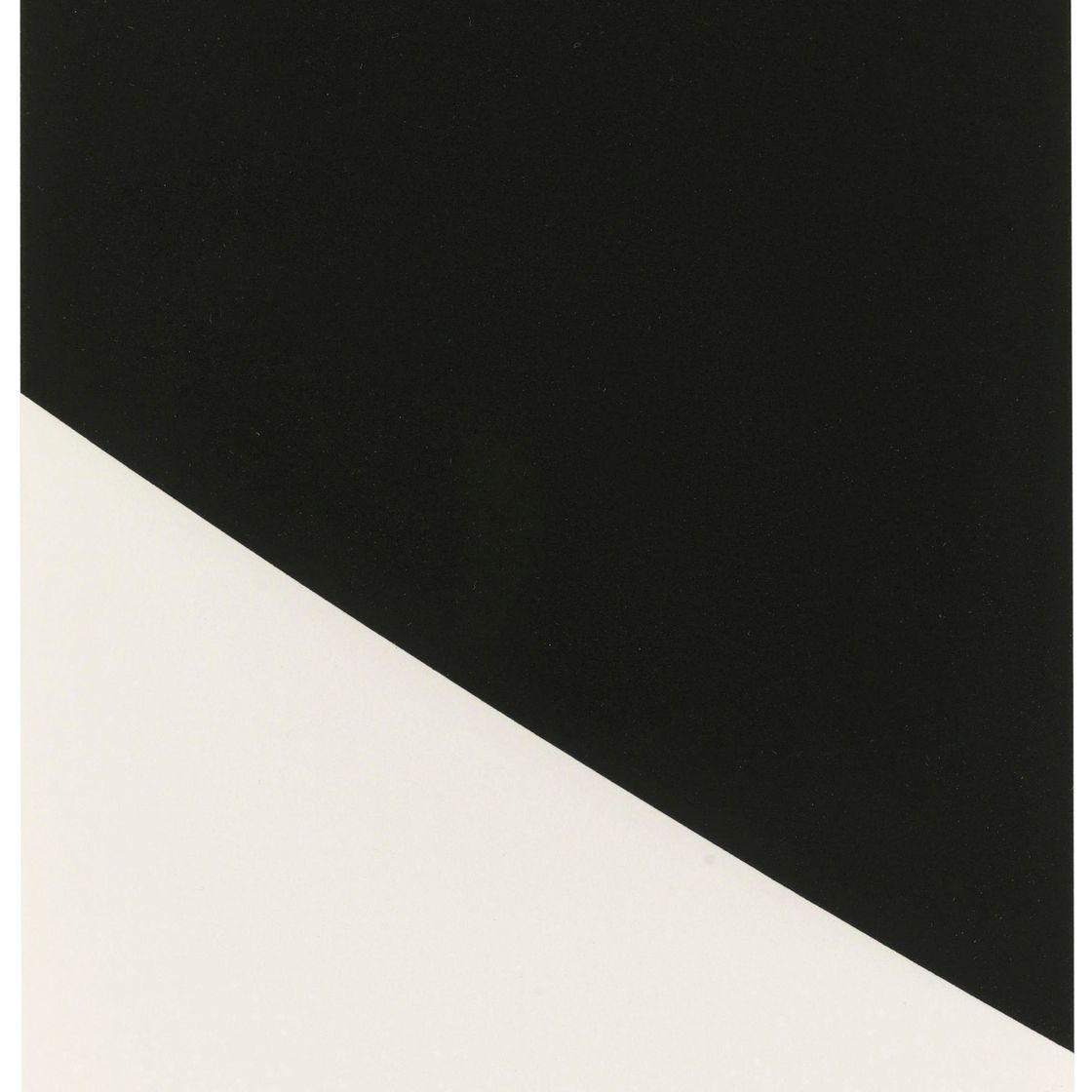 Ellsworth Kelly — Синяя кривая (черное состояние)