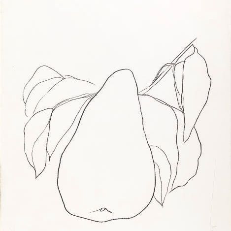 Ellsworth Kelly — Груша III, из серии литографий растений (А. 47)