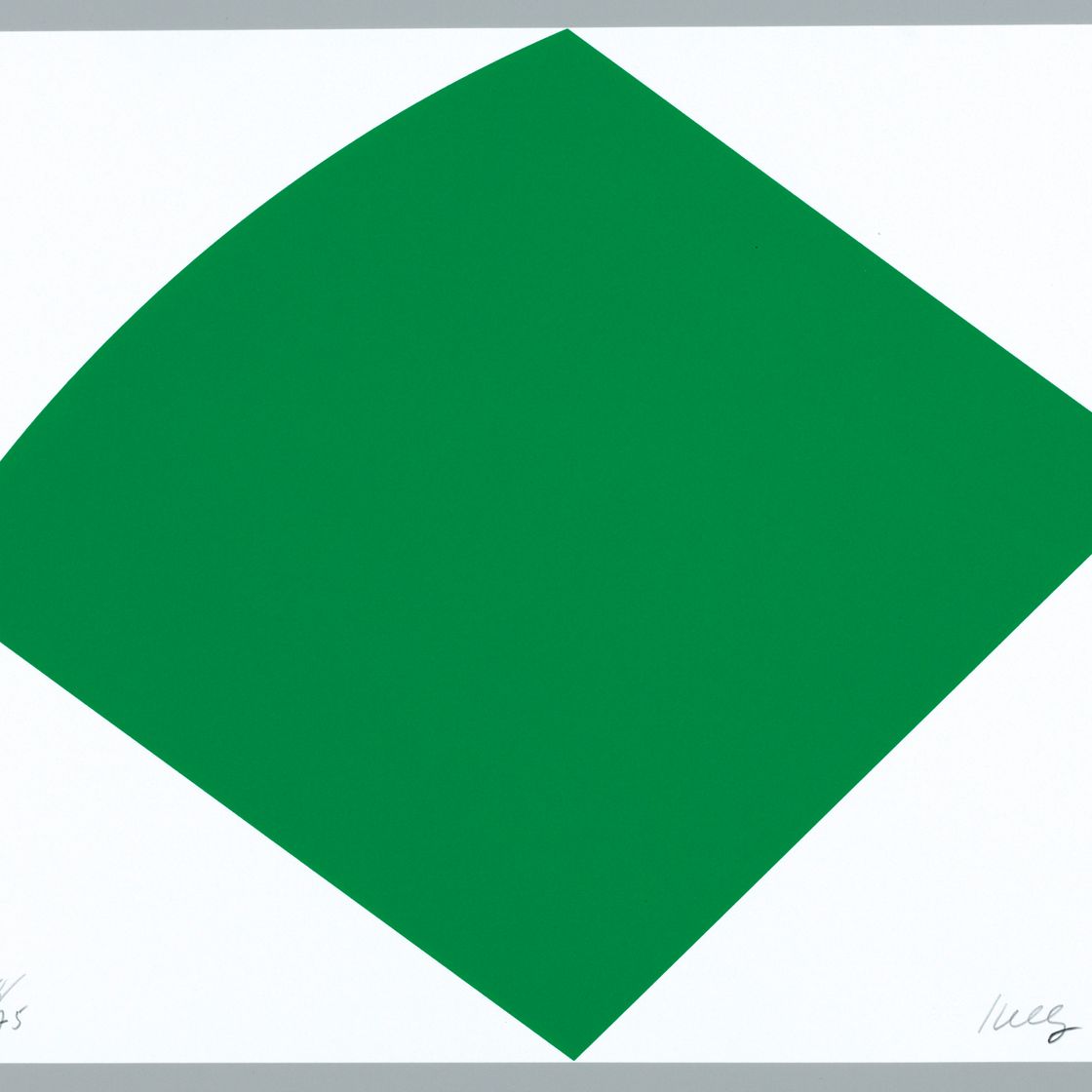 Ellsworth Kelly — Зеленая кривая