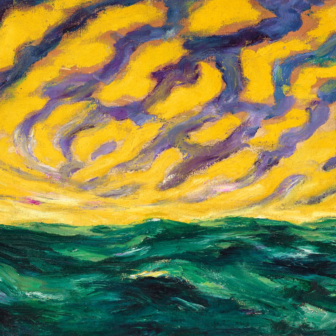 Emil Nolde — Хербстмер XVI, изображение 2