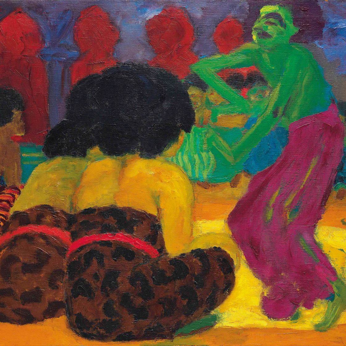 Emil Nolde — Индийский танзерин