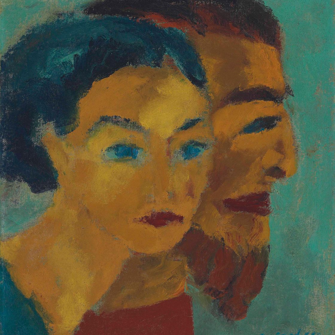 Emil Nolde — Доппельбильд ("самец")