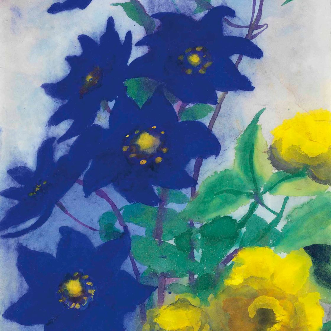 Emil Nolde — Синий и желанный цвет
