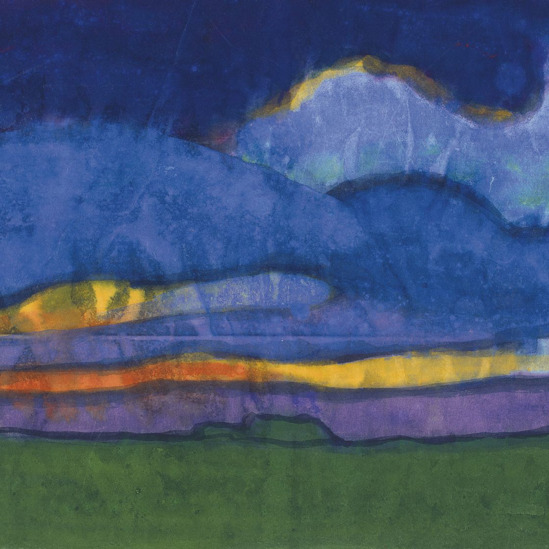 Emil Nolde — Маршландшафт мит Мюле