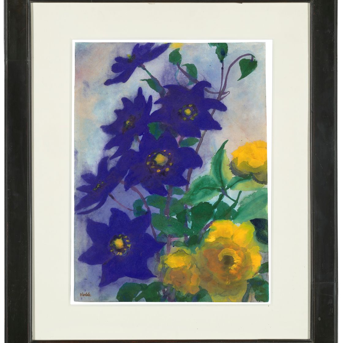 Emil Nolde — Синий и желанный цвет, изображение 2