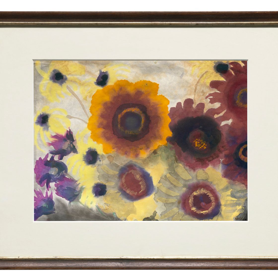 Emil Nolde — Зонненблюмен (желчь и гниль), изображение 4