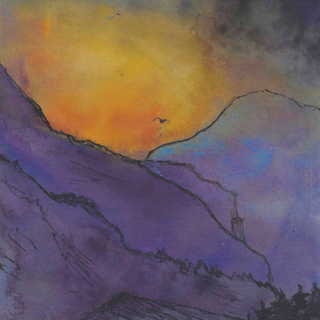 Emil Nolde — Фиалковое Бергландшафтное общество