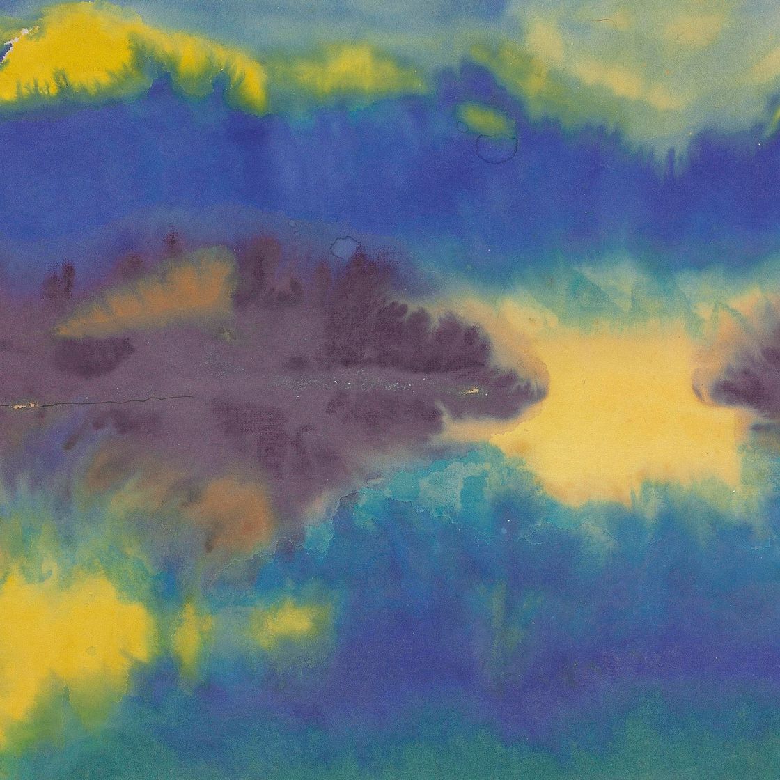 Emil Nolde — Швейцарское альпийское общество и Вирвальдштеттерзее