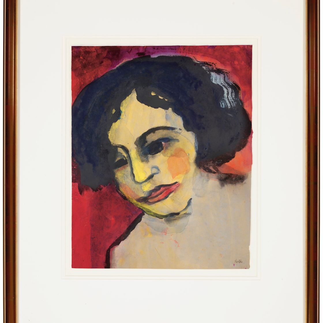 Emil Nolde — Младшая сестра из Шварцемхаара, изображение 2