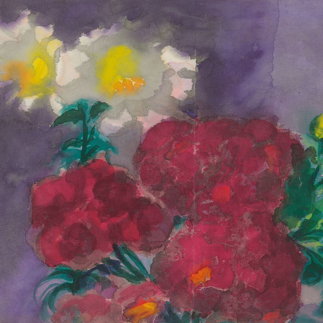 Emil Nolde — Заучивать наизусть слова любви и нежности Лилиен
