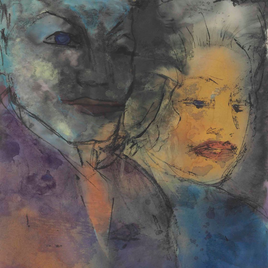 Emil Nolde — Дас Паар, Фантазиен