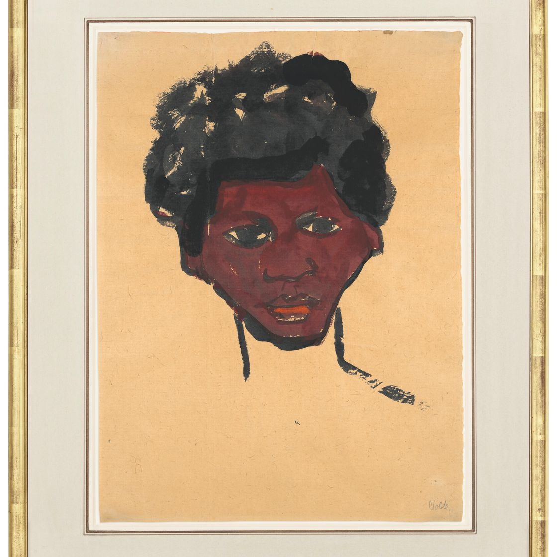 Emil Nolde — Список самых молодых людей в мире (en face), изображение 2