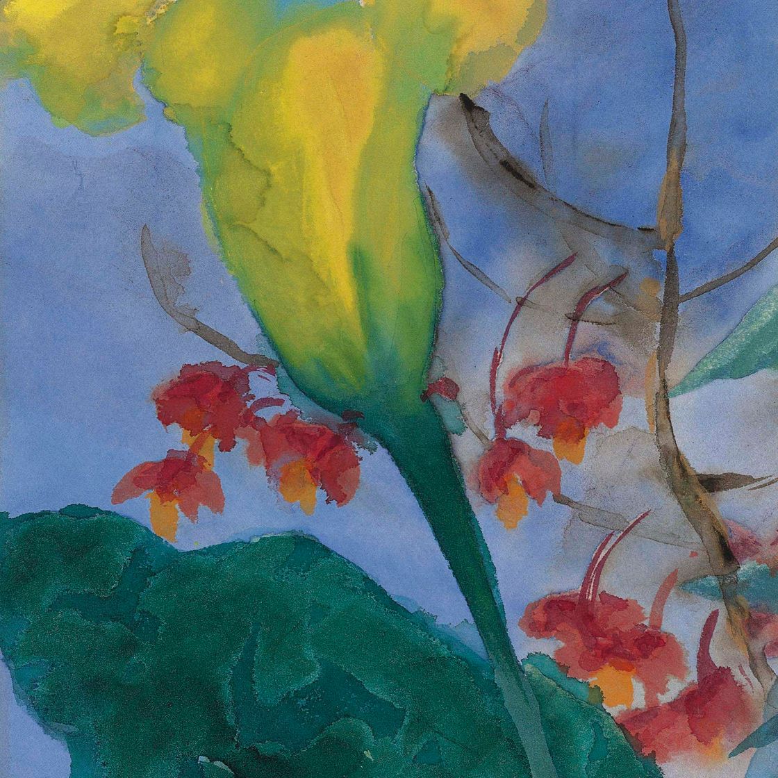 Emil Nolde — Гелбе Каллалилиен