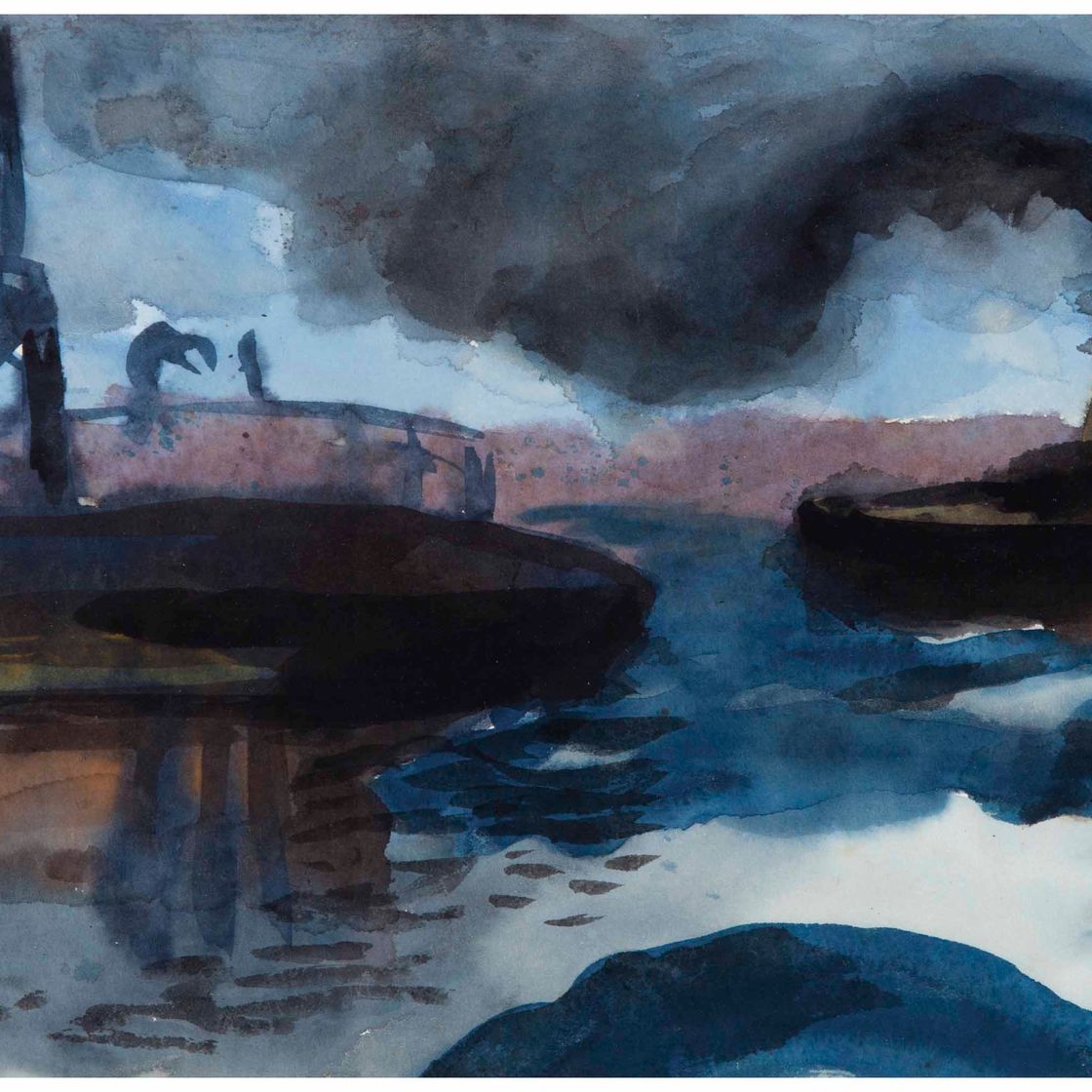 Emil Nolde — Гамбургер "Хафен"