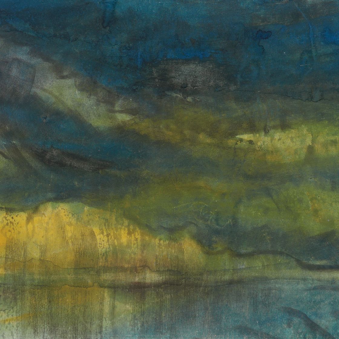 Emil Nolde — Бут унтер блауэн и грюнен Волькен