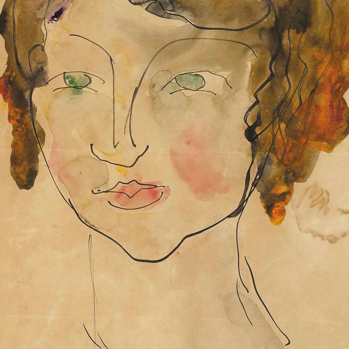 Emil Nolde — Мэдченкопф