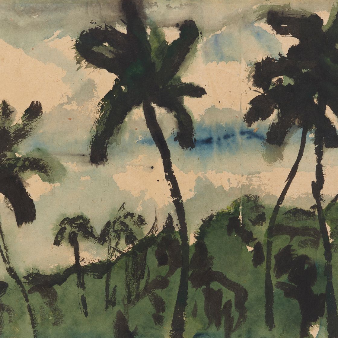 Emil Nolde — Пальмен в Зюдзее
