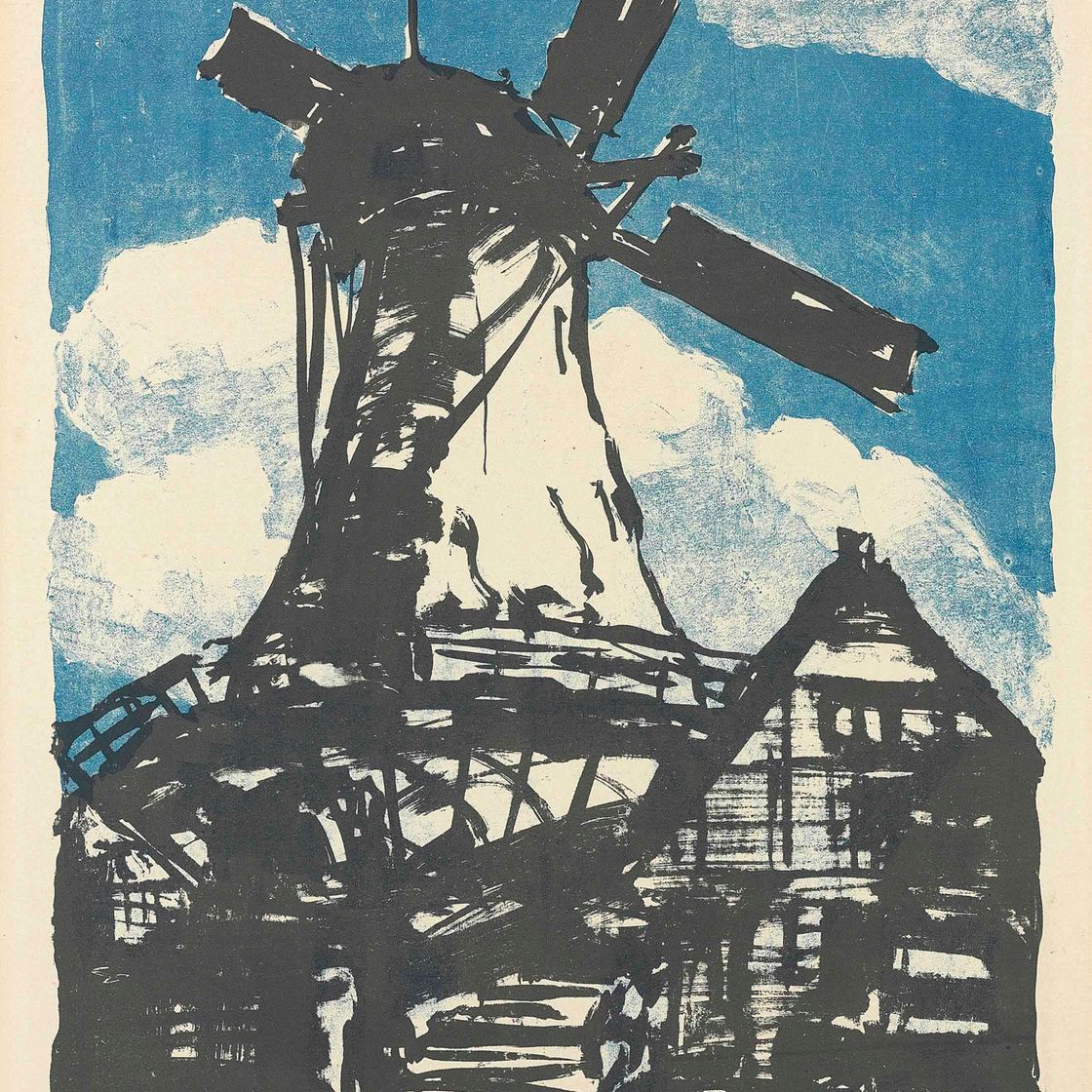 Emil Nolde — Большая Мюле (S. & M. 23)