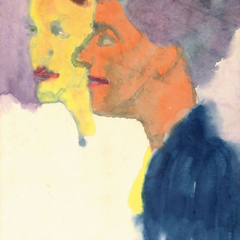 Emil Nolde — Цвей Фройндиннен