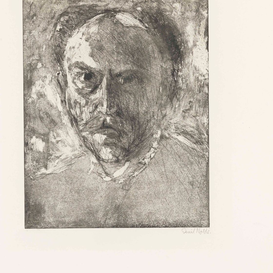 Emil Nolde — Э. Н. (Сельбстпортрет) (S. & M. 89)