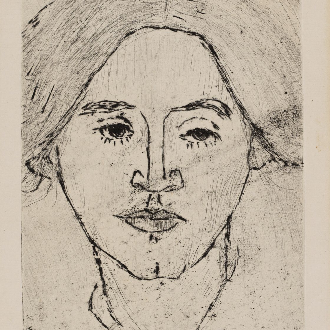 Emil Nolde — Фрау Н. (Фрау Ада Нольде)