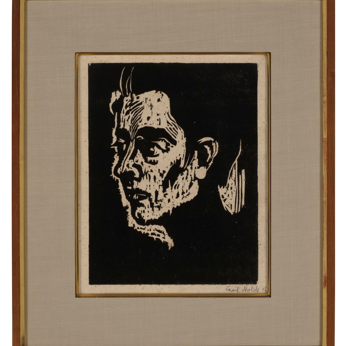 Emil Nolde — Юнгер Пристер (молодой священник), изображение 2