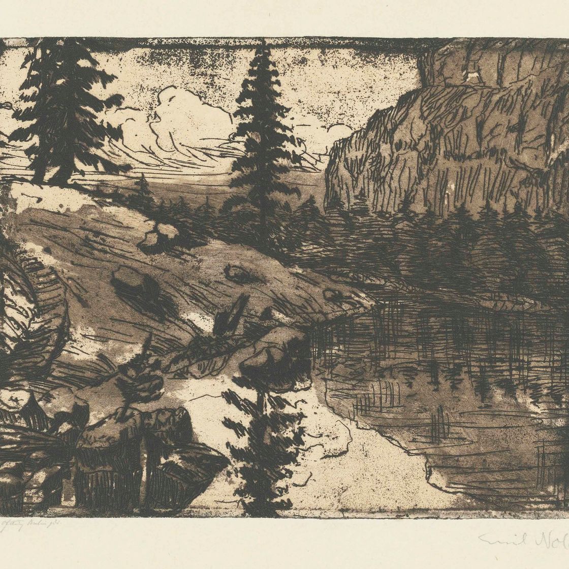 Emil Nolde — Альпензее