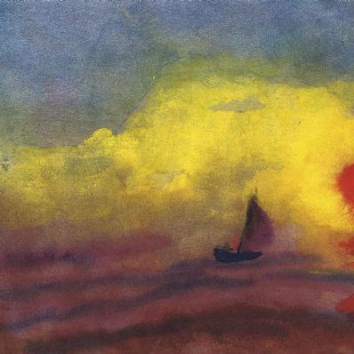 Emil Nolde — Сеглер и сын синкенде