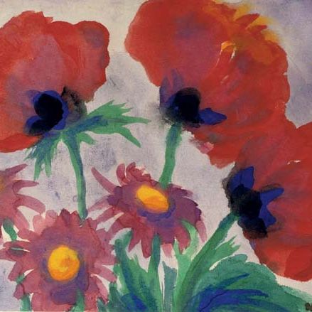 Emil Nolde — Лунный свет и Маргарита