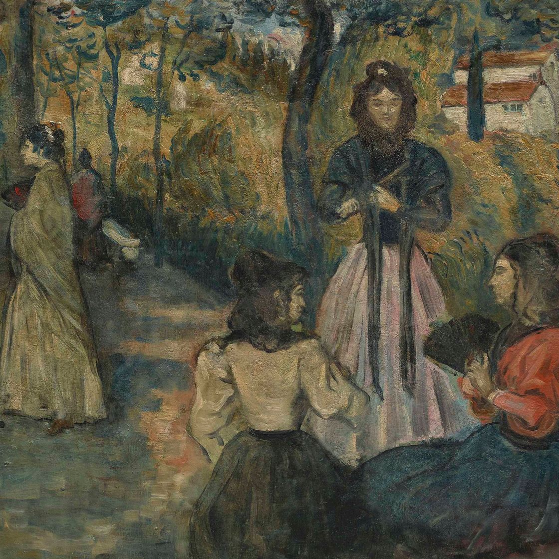 Émile Bernard — Беседа в парке