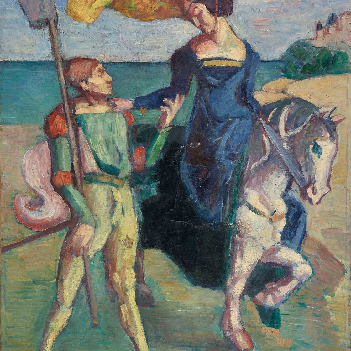 Émile Bernard — Воин и амазонка