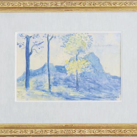 Émile Bernard — Горный пейзаж