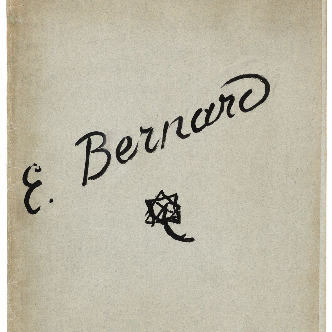 Émile Bernard — Женская сорочка в Пон-Авенскую эпоху, 1888,1891,1892, старинные цинкографии