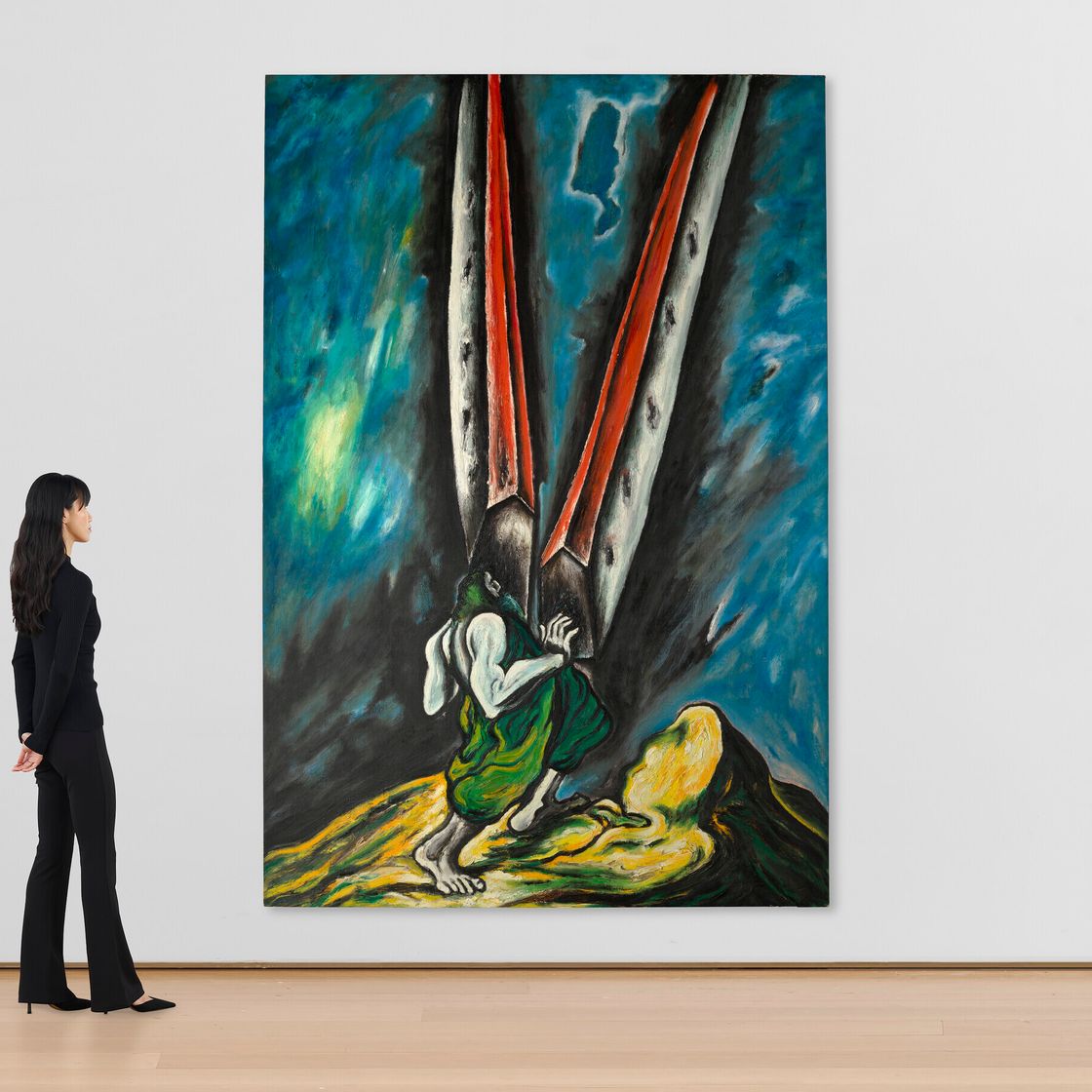Enzo Cucchi — La Casa dei Barbari (Дом варваров), изображение 2