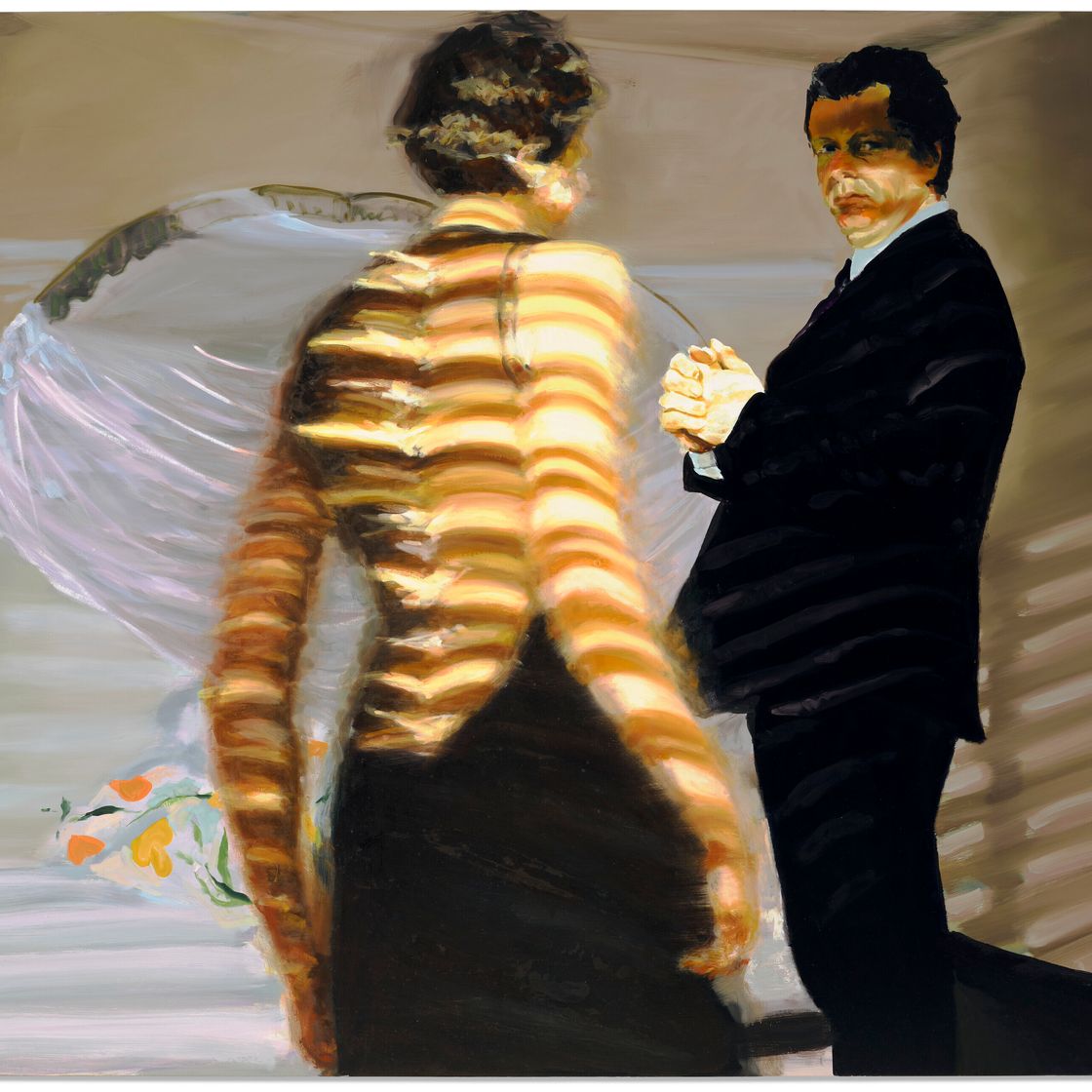 Eric Fischl — Сцена в спальне №6 (Пережить падение Означало использовать Тебя в качестве опоры для рук), изображение 1