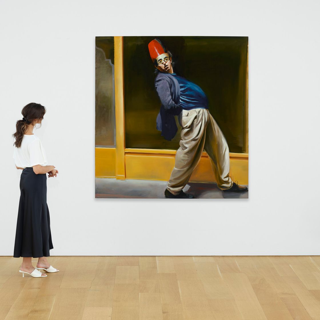 Eric Fischl — Автопортрет с маской, изображение 3