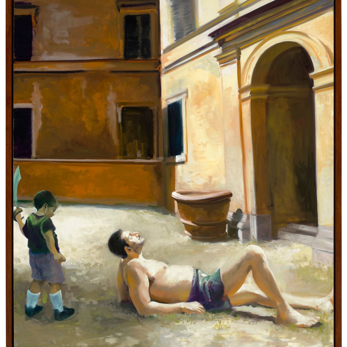 Eric Fischl — Греясь на солнышке, изображение 2