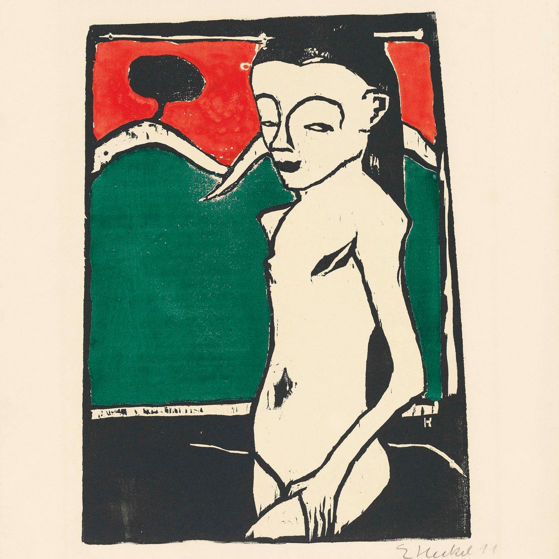Erich Heckel — Вид Стендес (D. 204)