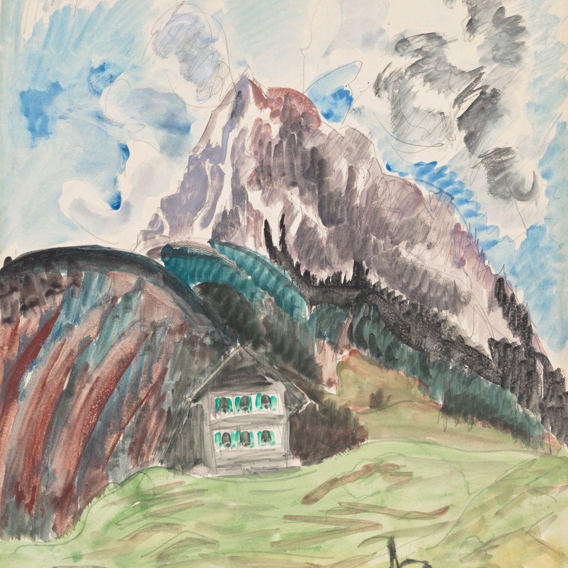 Erich Heckel — Дом на Айсберге, изображение 1