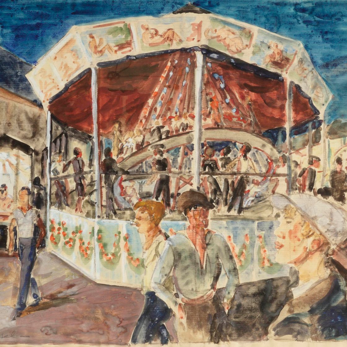 Erich Heckel — Каруссель