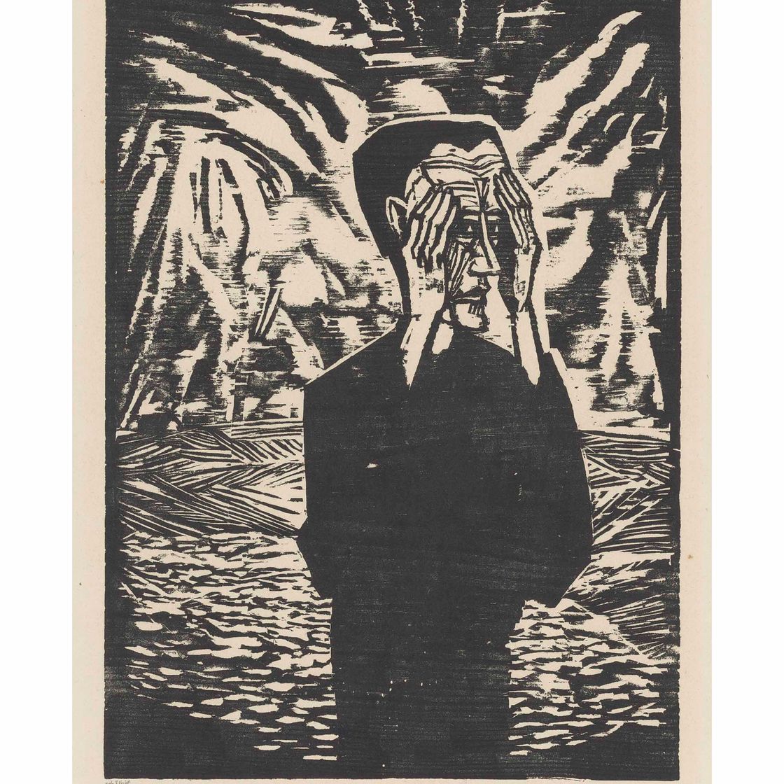 Erich Heckel — Манн в Эбене