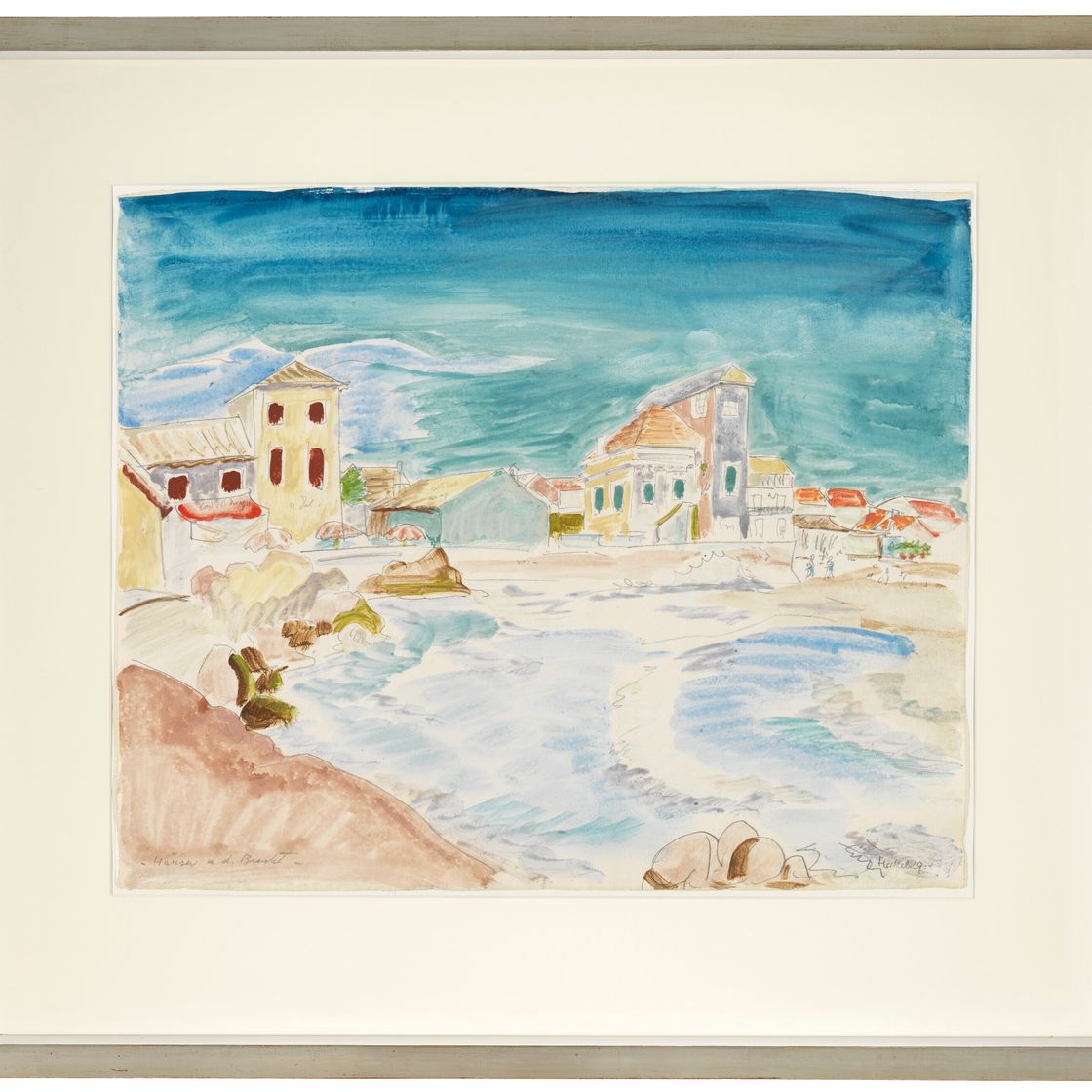 Erich Heckel — Хозяин в Бухте, изображение 2