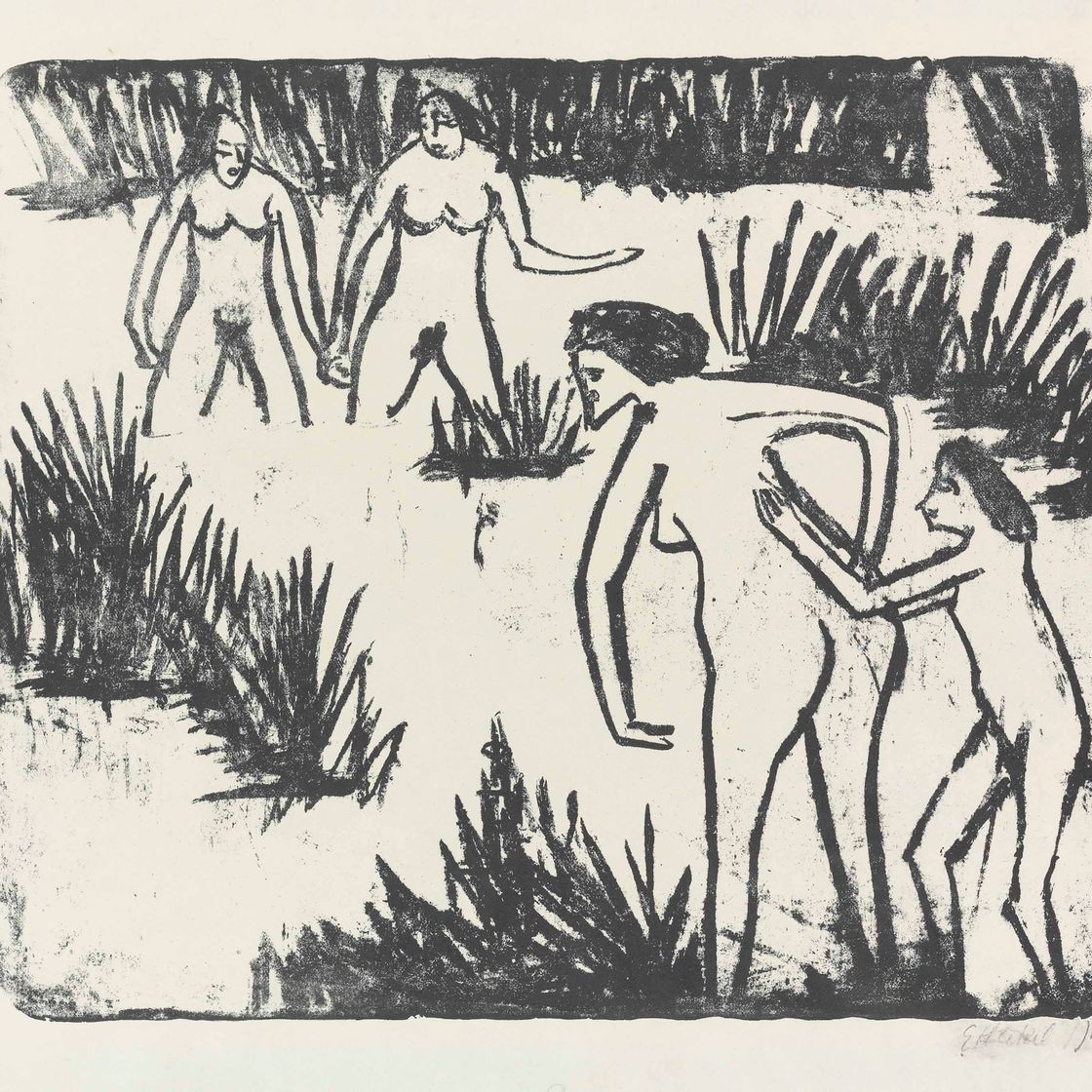 Erich Heckel — Баденде-им-Шильф